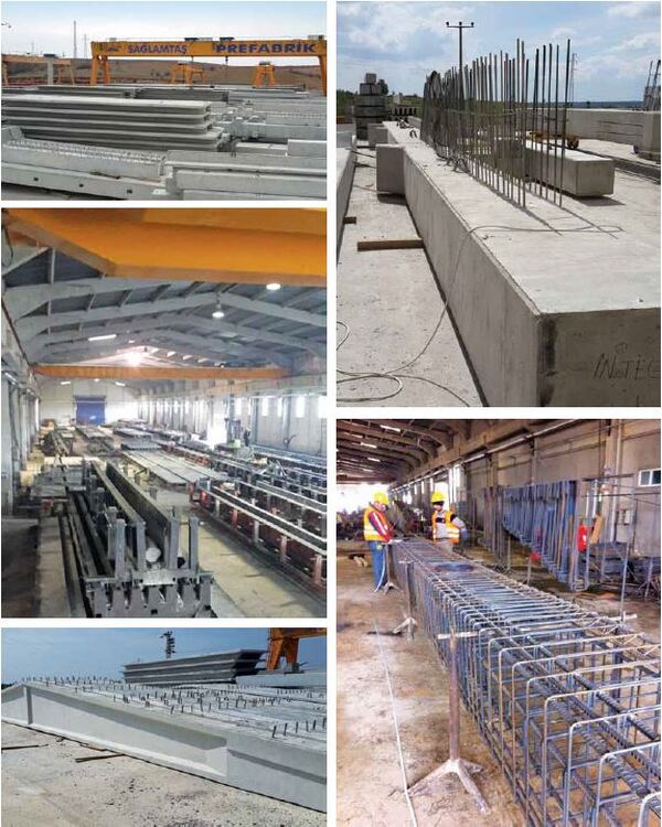 Betonarme Prefabrik Karkas Sistem retimleri